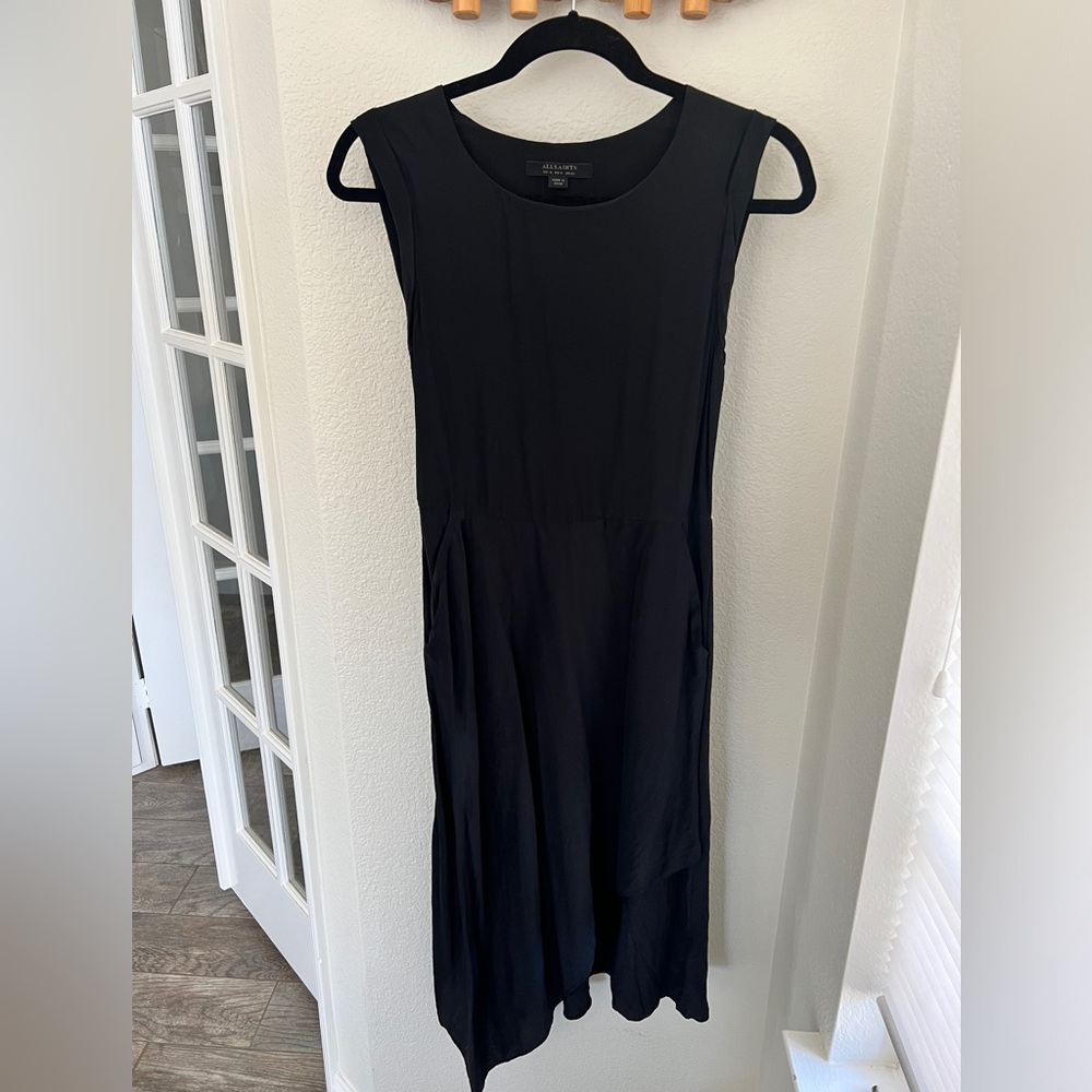 All Saints Mini Dress with Tie